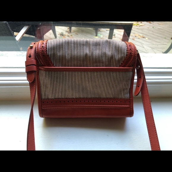 Barely used orange/white Cole Haan bag - Picture 2 of 5